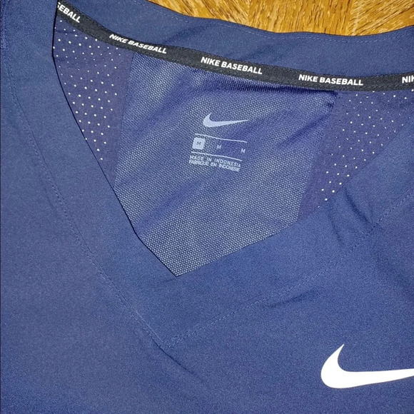 NIKE Baseball 3/4 Sleeve Dri Fit Jacket Men's Size Medium NWT (897383-419). - Picture 3 of 8